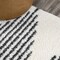 Jonathan Y Elm Diamond Stripe Geometric Shag White/Gray 3 ft. x 5 ft. Area Rug MOH408A-3 - alternate 5