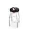 Holland Bar Stool Co 25" Chrome Cincinnati Swivel Bar Stool, Accent Ring L8C2C25Cincin - alternate 1