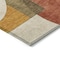 Homeroots 3' X 5' Coral Gold And Ivory Geometric Washable Indoor Outdoor Area Rug 617902 - alternate 4