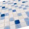Apollo Tile Mingles 12in x 12in Glossy White and Light Blue Glass Mosaic Wall and Floor Tile 20 sqft/case, 20PK APLNAVYMIX1A - alternate 6