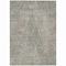 Homeroots 10' X 14' Gray Beige And Black Geometric Washable Indoor Outdoor Area Rug 577564 - alternate 3