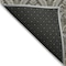 Homeroots 3' X 5' Taupe and Beige Damask Washable Non Skid Indoor Outdoor Area Rug  563892 - alternate 7