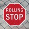 Signmission Rolling Stop, 10 inch X 10 inch, Aluminum Metal Signs, 2PK OC-A-2PACK-10-64 - alternate 5