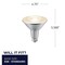 Bulbrite 120-Watt Equivalent Dimmable Flood PAR38 Medium E26 LED Light Bulb, 3000K, 2PK 861796 - alternate 6