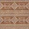 Homeroots 3' X 5' Orange And Ivory Southwestern Washable Indoor Outdoor Area Rug 593708 - alternate 6