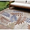 Homeroots 6' X 9' Blue Indoor Outdoor Area Rug 527619 - alternate 1