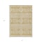 Homeroots 8' X 10' Gold And Ivory Southwestern Washable Indoor Outdoor Area Rug 593681 - alternate 2