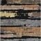 Homeroots 3' X 5' Black Gold And Brown Striped Washable Indoor Outdoor Area Rug 616640 - alternate 5