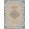 Homeroots 5' X 8' Pewter Copper And Silver Geometric Washable Indoor Outdoor Area Rug 631922 - alternate 7