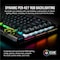 Corsair K100 RGB Mechanical Gaming Keyboard, Backlit RGB LED, CHERRY MX SPEED, Black, Black PBT CH-912A014-NA - alternate 7