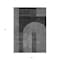 Homeroots 5' X 8' Charcoal Gray And Silver Geometric Washable Indoor Outdoor Area Rug 582705 - alternate 6