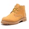 Handpoint Mens 4.7 in Soft Toe Work Boots-Wheat Nubuck Leather Safety Boots, Slip Resistant Rubber Outsole, 8 H82103EE-8 - alternate 1