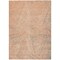 Homeroots 8' X 10' Peach Blue And Ivory Abstract Washable Indoor Outdoor Area Rug 597037 - alternate 6