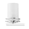 Jonathan Y Fairfax 23" 3-Light Metal/Frosted Glass Contemporary Glam LED Vanity Light, Chrome JYL7486A - alternate 4