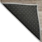 Homeroots 5' X 8' Brown And Ivory Striped Washable Indoor Outdoor Area Rug 630976 - alternate 3