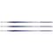 Da Vinci FORTE-Acrylics Student Brush, Synthetic, Acrylic & Oil, Filbert, Series 8650, Size 4, 3PK VA-8650_4 - alternate 3