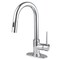 Kingston Brass Single-Handle Pull Down Sprayer Bar Faucet, Polished Chrome LS2461NYL - alternate 1