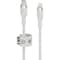 Belkin USB-C TO LTG, BRAID SIL, 2M, WHT CAA011BT2MWH - alternate 3
