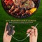 Nutrichef Bluetooth Meat Thermometer for Grilling and Smoking, up to 6 Temperature Probes and Smart APP, 400 PWIRBBQ80 - alternate 3