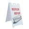 Signmission Muffler Repair, A-Frame & 2 Decals Installed, Heavy-Duty Plastic Frame SBHD-D-2436-Muffler Repair - alternate 1