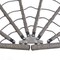 Leisuremod Summit Foldable Egg Swing Chair with Stand, Grey UV-Resistant Wicker, & Weatherproof SSCGR-35LGR - alternate 5