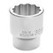 Performance Tool 3/4 Dr. 36mm 12pt Socket, 12 Point, Recessed Edges, Anti-Rounding W34836 - alternate 1