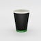 Verterra 8 OZ PAPER CUP-BLACK, 1000 COUNT CASE, 50 COUNT INNERS, 1000PK VT-HTCUP-08B - alternate 2
