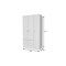 Homeroots 71" White Manufactured Wood Two Drawer Combo Dresser 478413 - alternate 2
