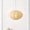 Jonathan Y Kira 18.38" 1-Light Scandinavian Japandi Adjustable Lantern Metal w/Ribbed Cocoon UFO Saucer Shade L JYL4208A - alternate 7