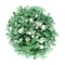 Homeroots Green Round Reflective Fire Pit Glass 479085 - alternate 2