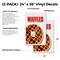 Signmission Waffles, Vinyl Decals Only 24 Inch x 36 Inch, Vinyl Decal, 2PK DSB-2436-2PACK-Waffles - alternate 2