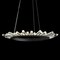 Jonathan Y Elsa 24" Adjustable Integrated LED Modern Crystal Pendant, Black/Clear JYL7212A - alternate 7