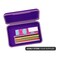 Its Academic Flexi Storage Box, Folding, Collapsible and Adjustable for Pencils, Supplies, and More, Purple 23135 - alternate 2
