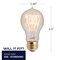 Bulbrite Incandescent A19 40 Watt Nostalgic Edison Quad Loop-style Light Bulb, Amber Glass, 4PK 861385 - alternate 5