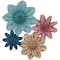 Teacher Created Resources Calming Colors Paper Flowers, 4-Piece Set 8349 - alternate 1