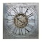 Homeroots Silver And Gold Antique Style Square Wall Clock 401294 - alternate 1