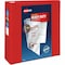Avery reg HeavyDuty View 3 Ring Binder, 4 One Touch EZD Rings, Red, Red, 4PK AVE79326 - alternate 1