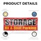 Signmission Storage Rv & Boat Parking, 36 Inch x 96 Inch, Vinyl Banner B-96-30869 - alternate 2