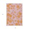 Homeroots 8' X 10' Pink And Copper Floral Washable Indoor Outdoor Area Rug 600039 - alternate 3