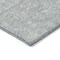 Homeroots 10' X 14' Silver Gray And Ivory Floral Washable Indoor Outdoor Area Rug 582379 - alternate 4
