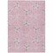 Homeroots 10' X 14' Pink And Ivory Geometric Washable Indoor Outdoor Area Rug 612892 - alternate 6
