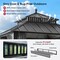 Sunjoy Kingston 10x10 Gazebo with Metal Roof , Curtain, and Netting - Gray Aluminum Posts A10204362100 - alternate 4