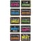 Ashley Productions Non-Magnetic Mini Whiteboard Erasers, Character Building, 10PK 78004 - alternate 1