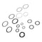 John Deere SEAL KIT-SECTION, JOHN DEERE OEM AT205115 AT205115 - alternate 2