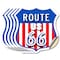 Signmission Route Us 66, 6 inch X 6 inch, Vinyl Decal, 5PK SHI-D-5PACK-6-480 - alternate 1