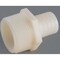 Anderson Metals Hose Insert Adapter, 3/8 in, Barb, 3/8 in, MIP, 150 psi Pressure, Nylon 53701-0606 - alternate 1