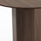Homeroots 46" Brown Wood Pedestal Base Round Top Dining Table 720949 - alternate 4