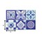 Homeroots 5" X 5" Vintage Turq Blue And White Peel And Stick Removable Tiles 390909 - alternate 2