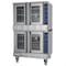 Koolmore 38 in. Full Size Double Commercial LP Convection Oven 108000 BTU Total w/ Stacking Kit and Casters KM-DCCO54-LPC - alternate 4