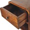 Homeroots 12" Brown Solid Wood Square One Drawer Floating Nightstand 651479 - alternate 7